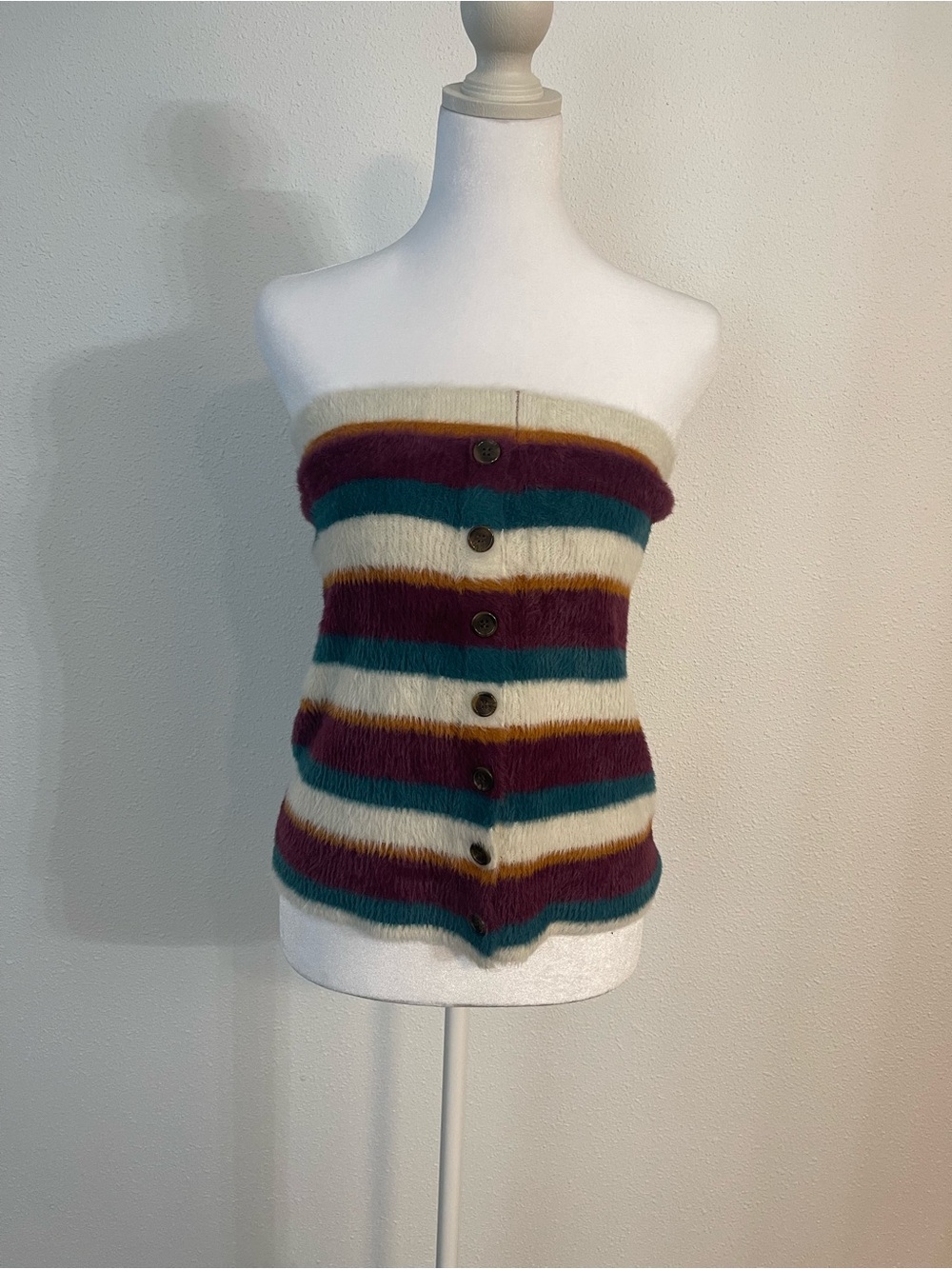 NWT Free People Fuzzy Multi Top/Skirt